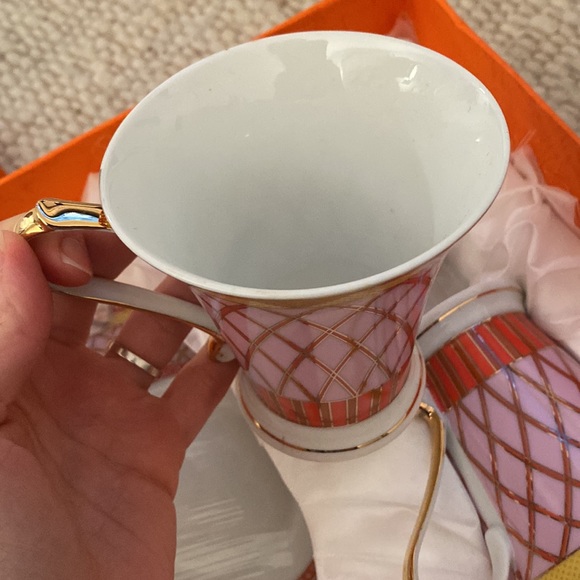 Fine Porcelain Tea Cup Set for Two Brand New - Picture 4 of 8